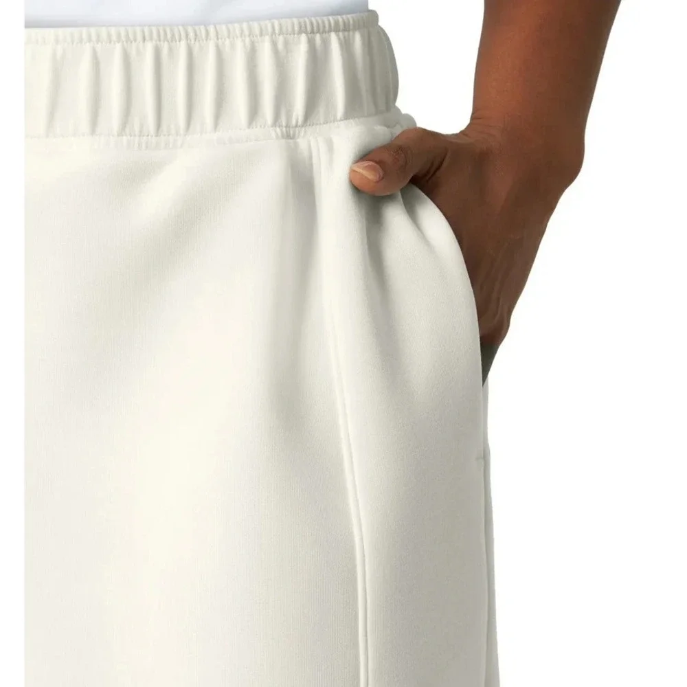 Mondetta Women’s White High Rise Pull-On Walking Skort, White, Size XL, New